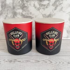 2x Otherland Stranger Things Hellfire Club The Lair Wax Scented Candle - NEW!